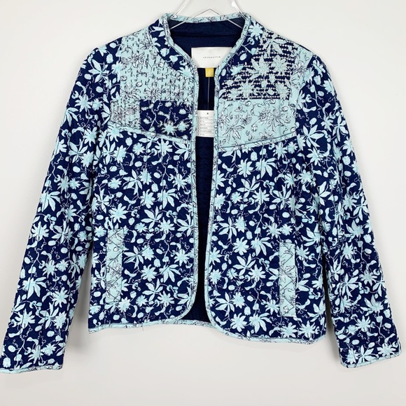 Anthropologie Jackets & Blazers - Anthropologie | Starflower Quilted Jacket 10
